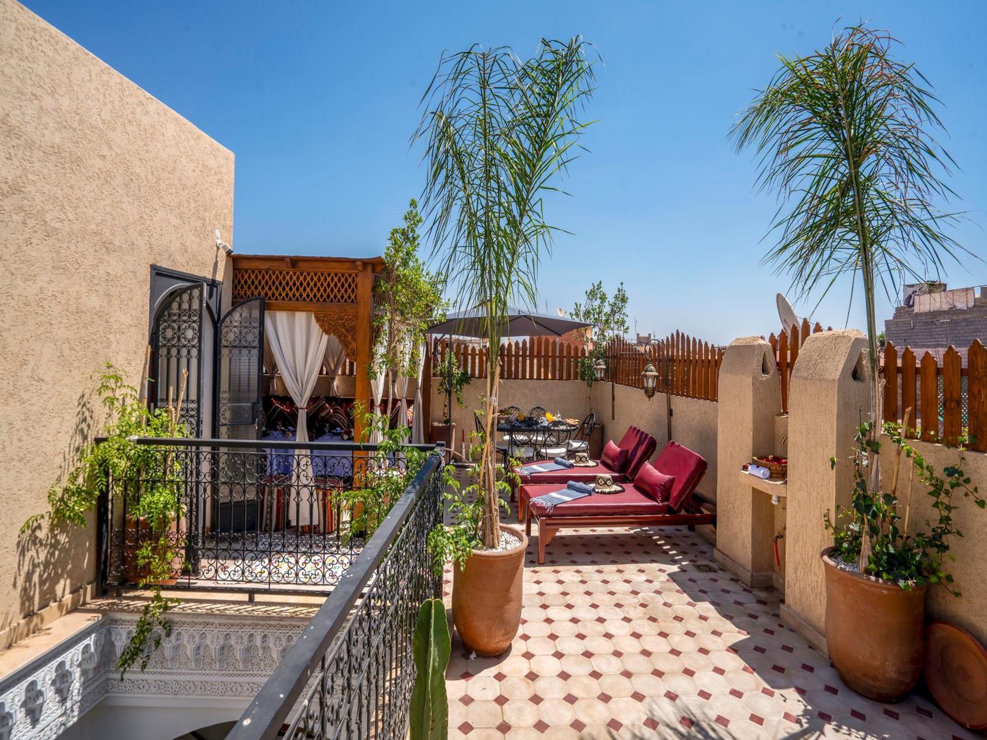 Riad Le Nid De Fatima Маракеш Екстериор снимка
